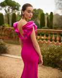 Vestido largo de Marfil Barcelona - 1J218