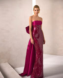 Vestido largo de Marfil Barcelona - 1J2B7