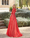 Langes Kleid von Martha Blanc - 5V124