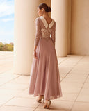 Vestido largo de Couture Club - 7G1A8