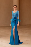 Vestido largo de Couture Club - 7G213