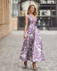 Vestido midi de Marfil Barcelona - 7J1A5