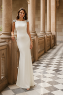 Vestido largo de Marfil Barcelona - 7J208N