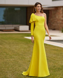 Langes Elfenbeinkleid Barcelona - 8J224