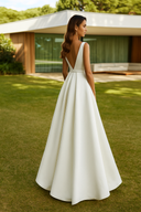 Vestido de novia de Marfil Barcelona - 8J2J1N