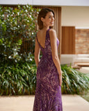 Langes Elfenbeinkleid Barcelona - 8J3A2