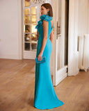 Langes Elfenbeinkleid Barcelona - 9J238