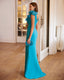 Barcelona Ivory Long Dress - 9J238
