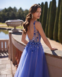 Langes Elfenbeinkleid Barcelona - 9J2B3