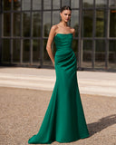 Langes Elfenbeinkleid Barcelona - 9J2L9