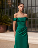 Langes Elfenbeinkleid Barcelona - 9J2L9