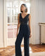 Barcelona Elfenbeinfarbener Jumpsuit - 9J289