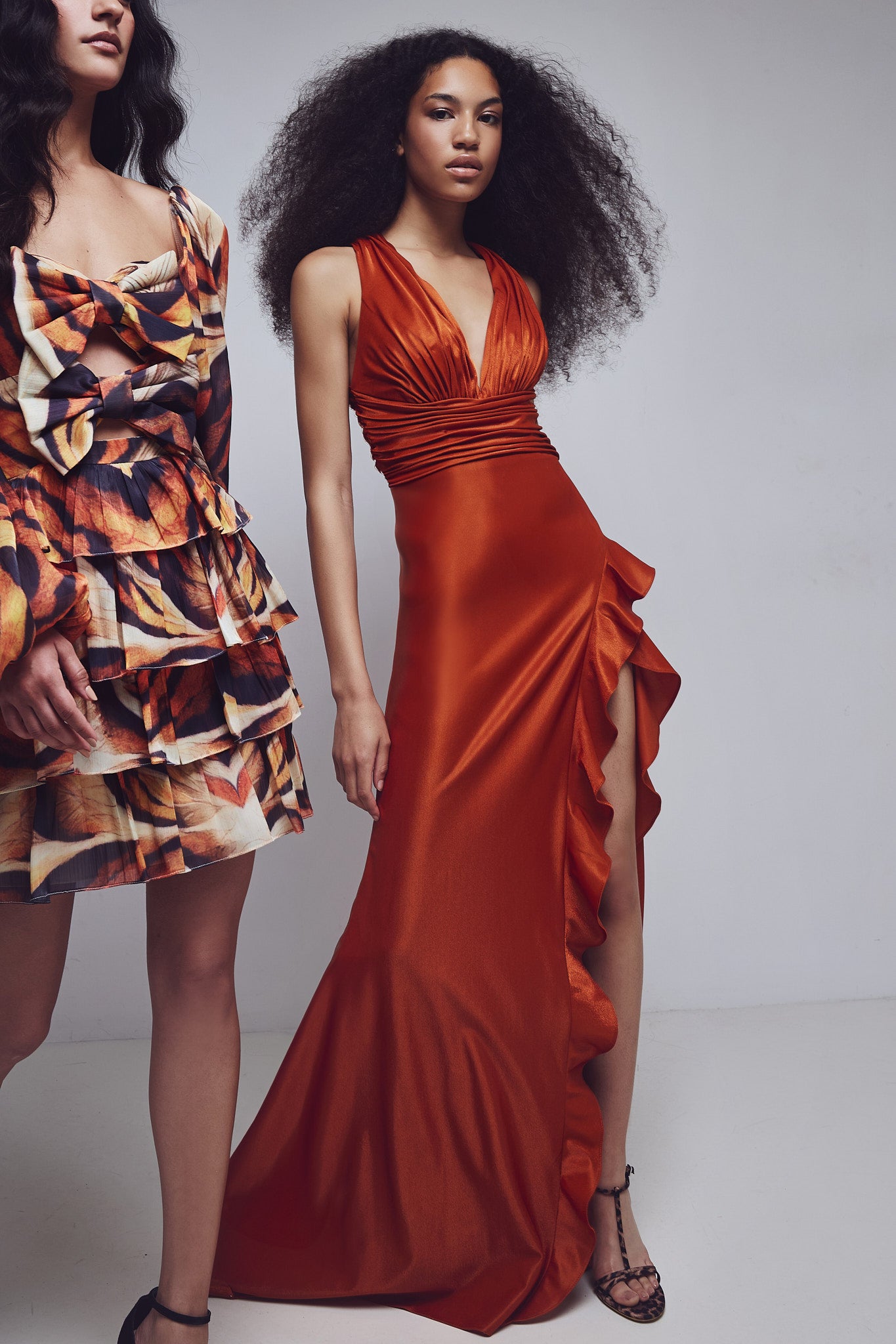 allure formal dresses Evening Long Dress ZAPAKA Women Mauve Embroidered Sub:Nov22 Colour:forest