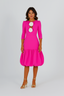 Vestido midi de Silvia Fernández - SALETA TF