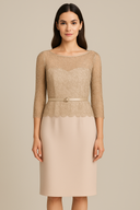 Vestido corto de Luis Civit - FD814