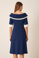 Vestido midi de Luis Civit - SYLVIA