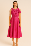 Vestido midi de Luis Civit - FD802