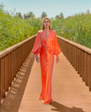 Vestido largo de Alma Sánchez - ARUNDA