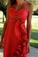 Das lange Kleid von Silvia Fernández – Gloria