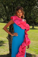 Das lange Kleid von Silvia Fernández – ROCIO