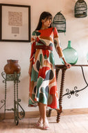 Matilde Cano Midikleid - S182