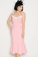 Vestido midi de Luis Civit - OSLO