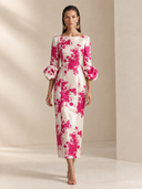 Vestido midi de Toni Fernández - 10132