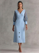 Vestido midi de Toni Fernández - 10135
