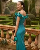 Vestido midi de Marfil Barcelona - 1J206C