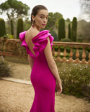 Vestido largo de Marfil Barcelona - 1J218