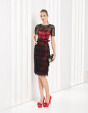 Kurzes Elfenbeinkleid Barcelona - 1J2B1