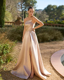 Vestido largo de Marfil Barcelona - 1J272