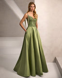 Vestido largo de Marfil Barcelona - 1J274