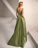 Vestido largo de Marfil Barcelona - 1J274