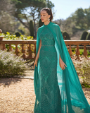 Vestido largo de Marfil Barcelona - 1J2F7