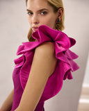 Vestido largo de Marfil Barcelona - 1J2H8