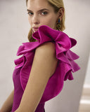 Vestido largo de Marfil Barcelona - 1J2H8