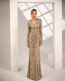 Vestido largo de Marfil Barcelona - 1J2K7