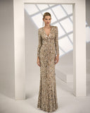 Vestido largo de Marfil Barcelona - 1J2K7