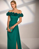 Vestido largo de Marfil Barcelona - 1J2K9