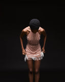 Allure Evening Short Dress - A4690