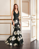 Langes Elfenbeinkleid Barcelona - 4J2B2