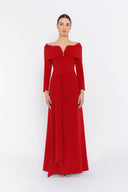 Vestido largo de Carla Ruiz - 52000