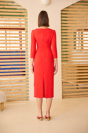 Vestido midi de Carla Ruiz - 52549