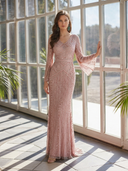 Vestido largo de Couture Club - 5G1A4
