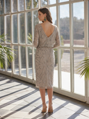 Vestido midi de Couture Club - 5G1C2