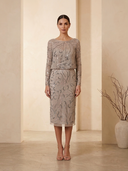 Vestido midi de Couture Club - 5G1C2