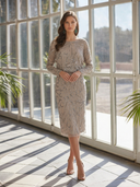 Vestido midi de Couture Club - 5G1C2