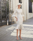 Vestido midi de Couture Club - 5G1D2