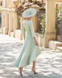 Vestido midi de Couture Club - 5G1D8